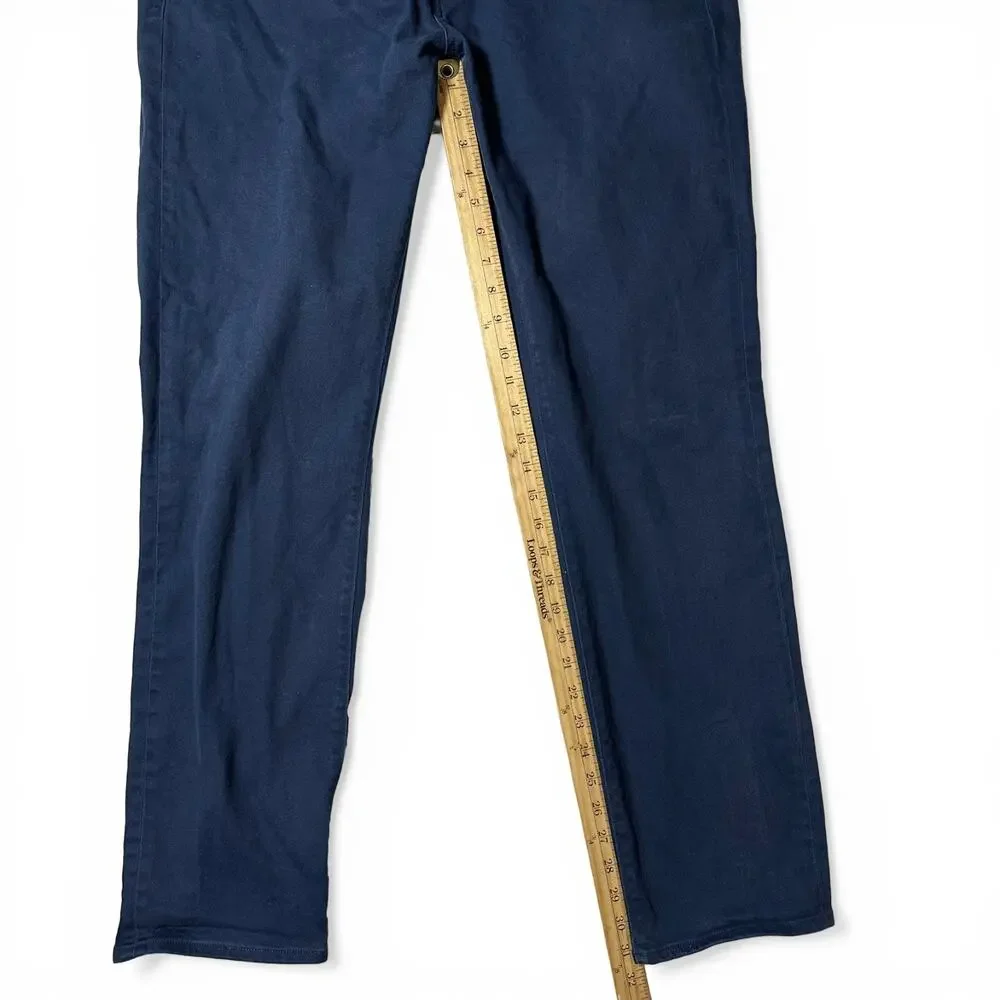 J.Crew 484 Slim Fit Bergen 5-Pocket Pants Mens Actual Size 37x32 Garment Dyed